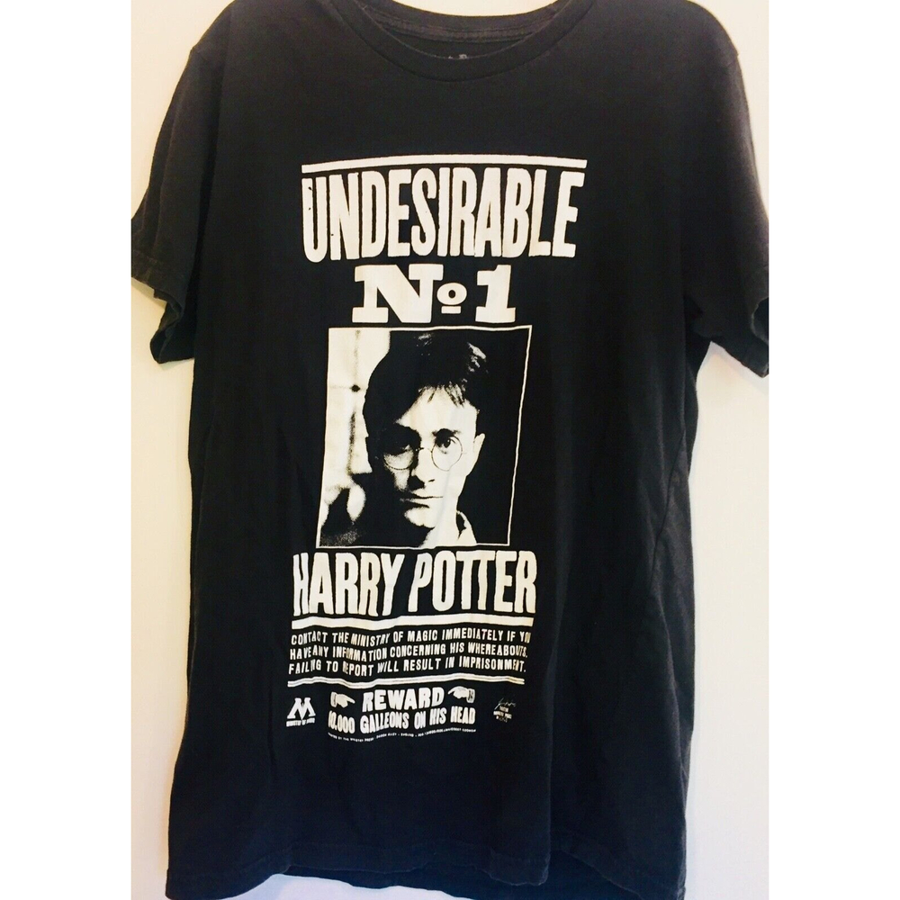 Harry Potter Unisex Black Short Sleeve T Shirt